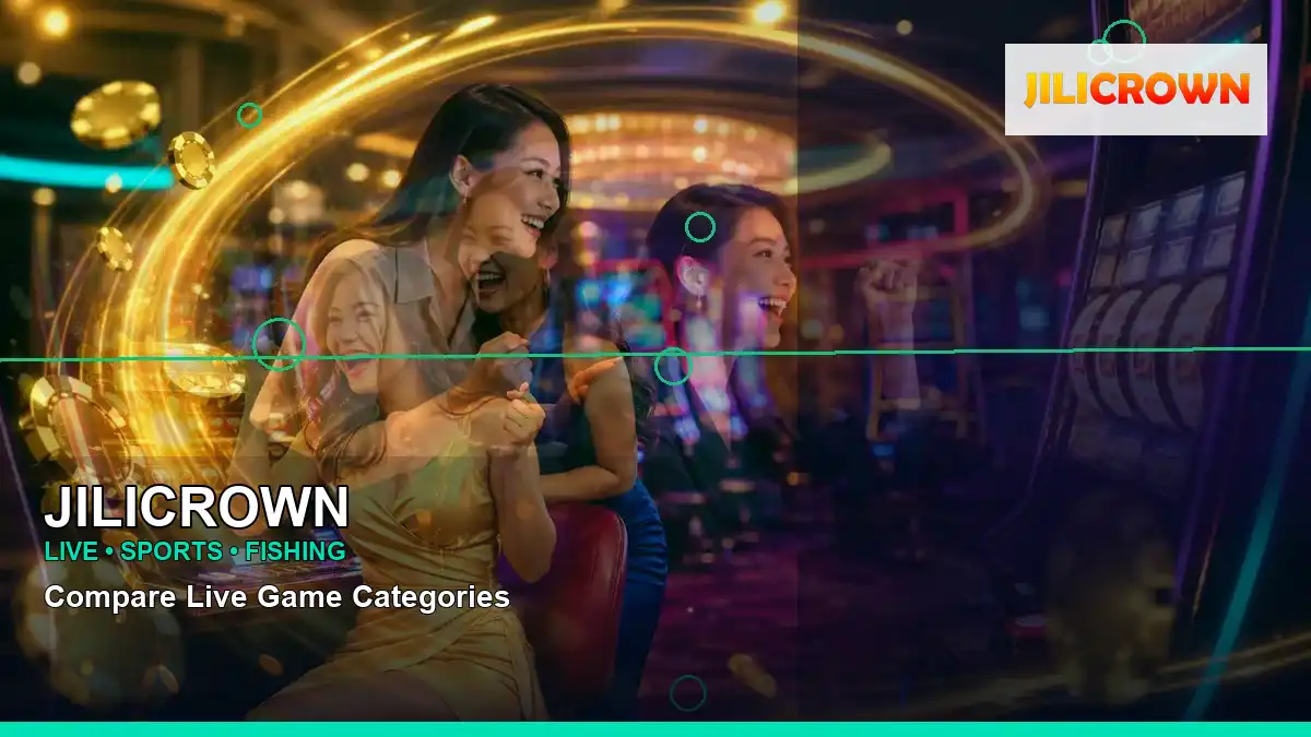 JILICROWN right-diagonal first casino deposit and wallet options highlighting mobile-friendly casino play