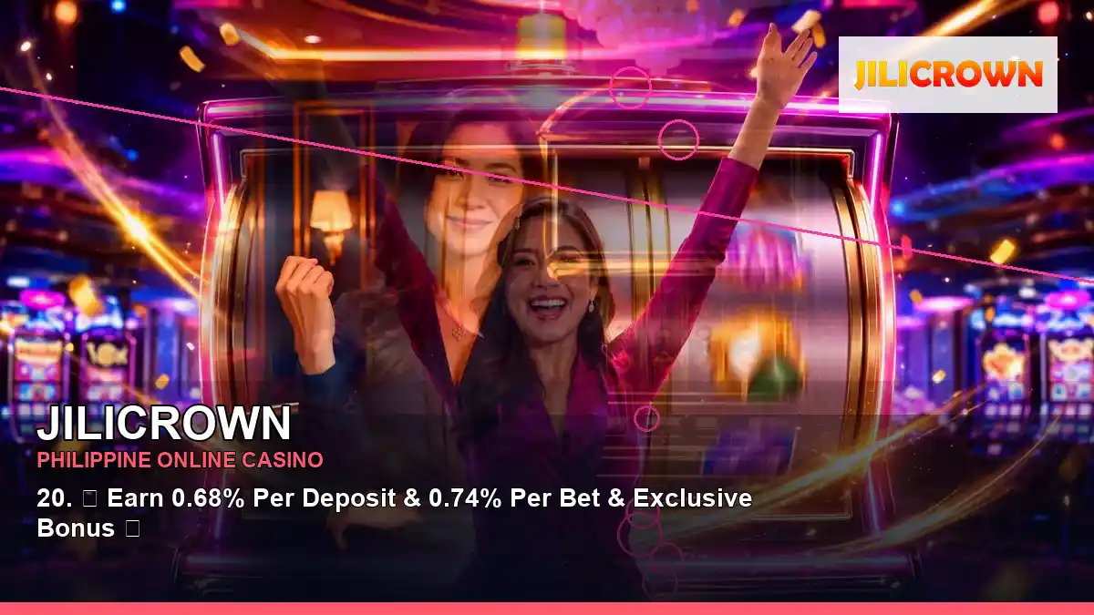 JILICROWN neon-lit neon jackpot slot games in a centered layout for Philippine players