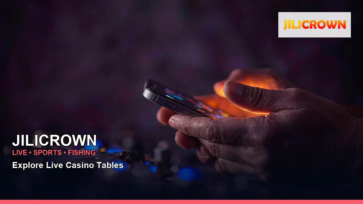 JILICROWN high-energy download mobile casino app in a progress ring layout for Philippine players