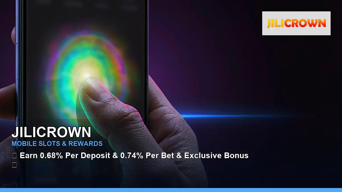JILICROWN casino payment methods featuring a Philippine casino game interface with a card and phone composition